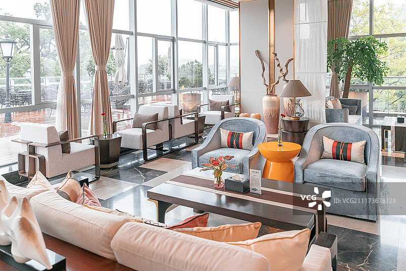酒店公共招待处及VIP室图片素材