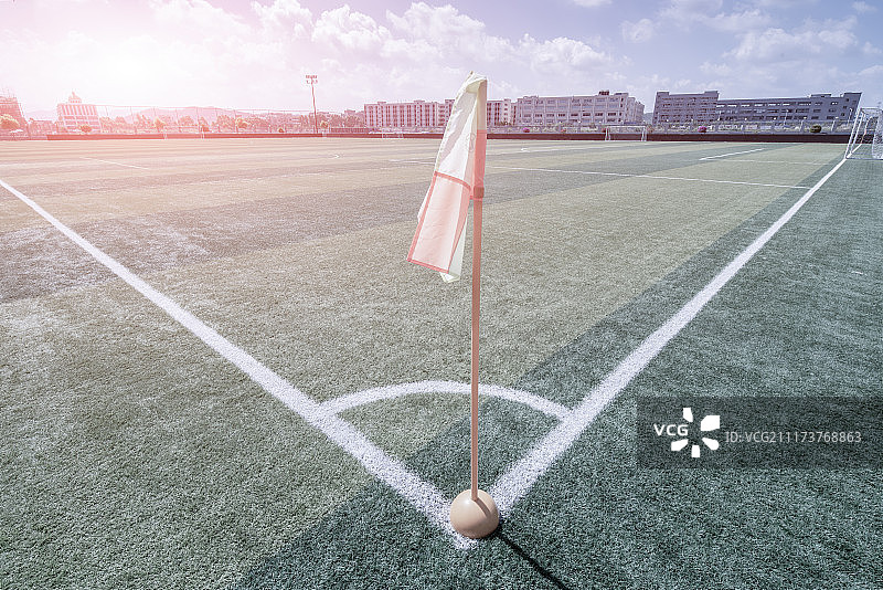 足球场角球位图片素材