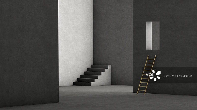 创意水泥室内场景图片素材