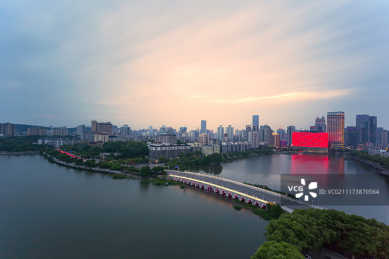 武汉东湖双湖桥图片素材