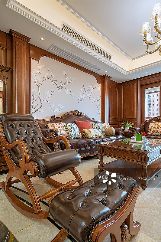 美式家具精品展示样间图片素材