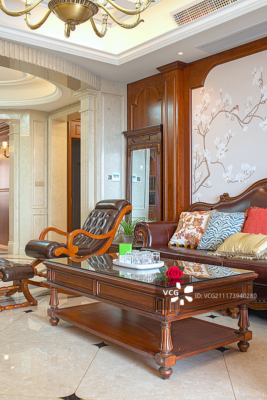 美式家具精品展示样间图片素材
