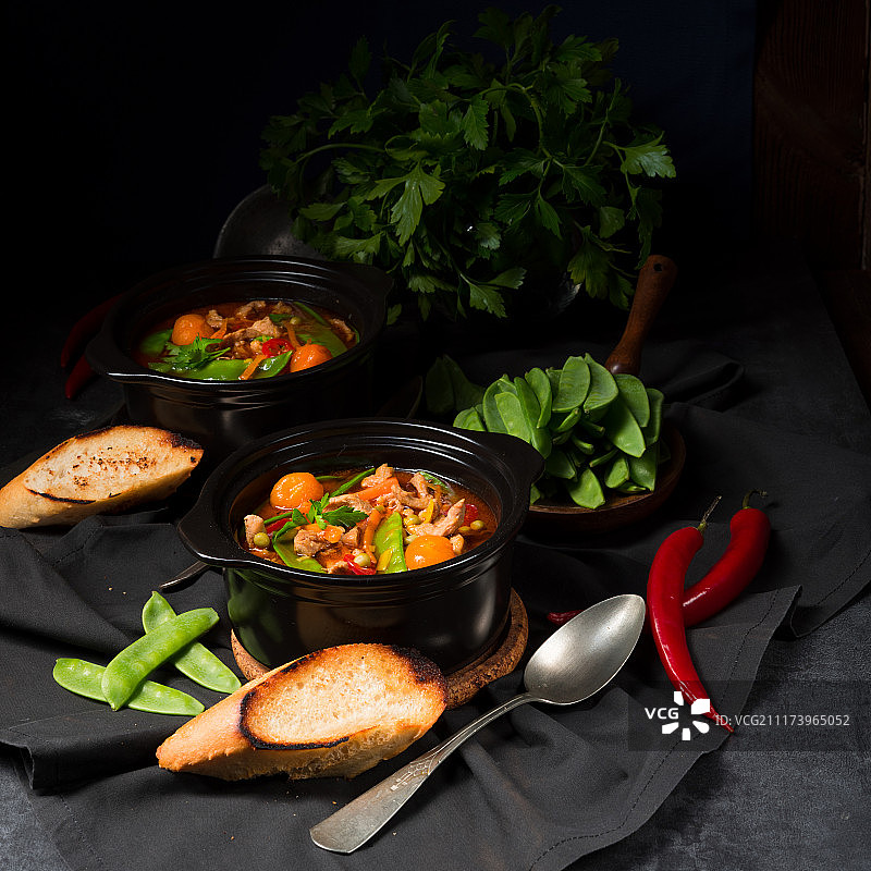 法式烩小牛肉图片素材