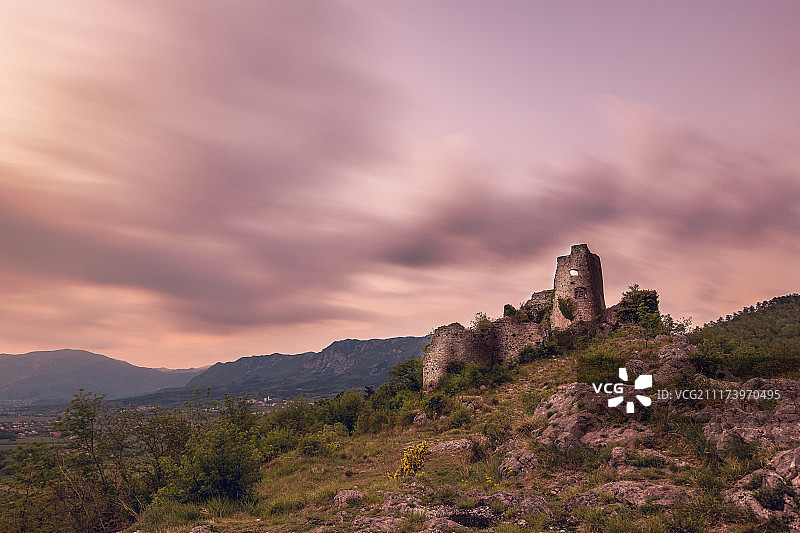 维帕瓦山谷风光图片素材