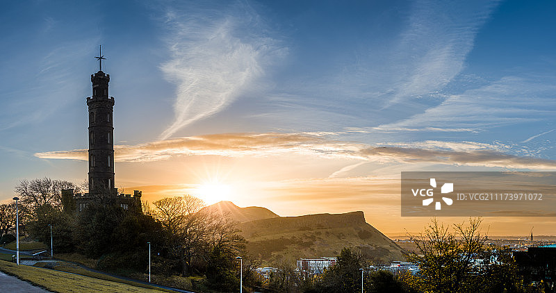 纳尔逊纪念塔图片素材