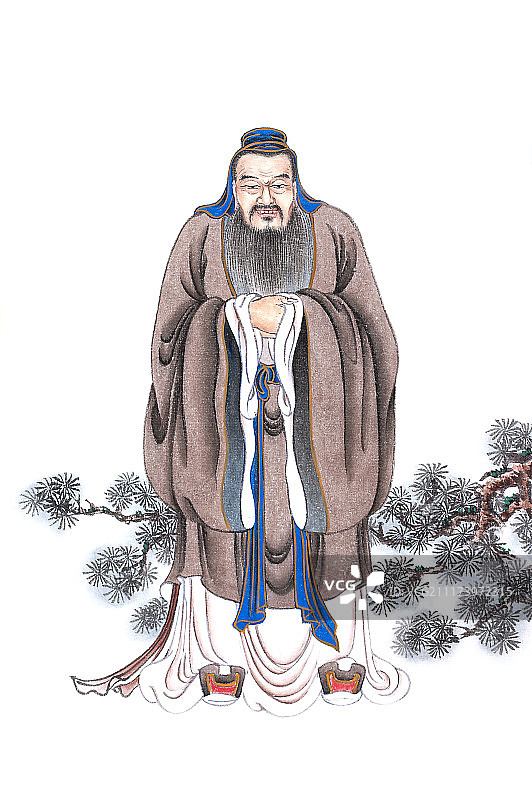 孔子图片素材