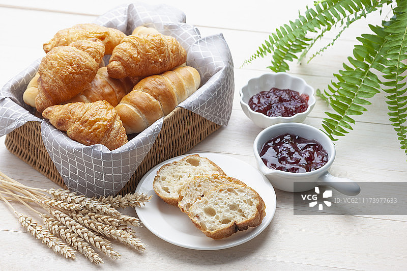 麵包和果醬图片素材