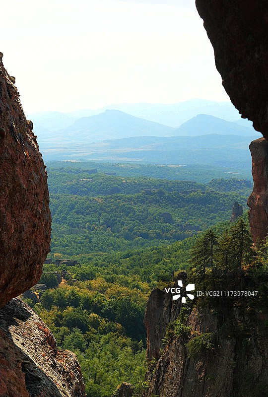 风景多山的地形图片素材