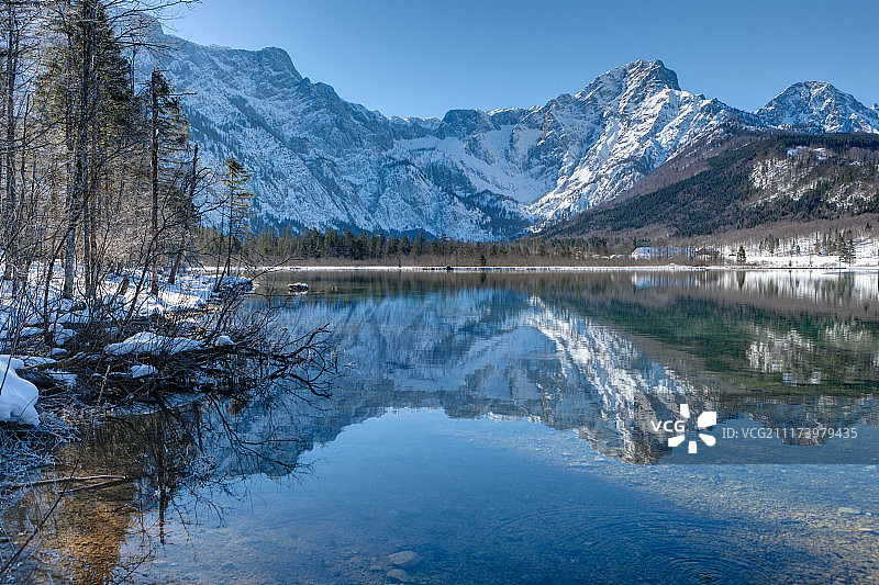 阿尔姆湖图片素材
