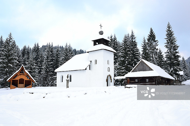 冬天的场景图片素材