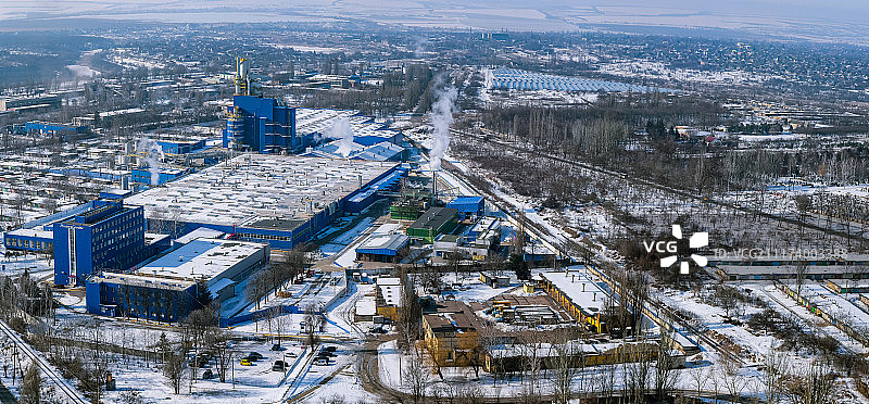 宝洁公司在波克罗夫镇图片素材