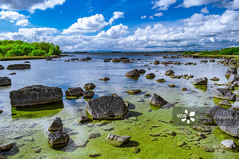 爱尔兰戈尔韦科里布湖图片素材