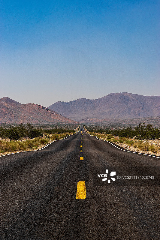 死亡谷之路图片素材