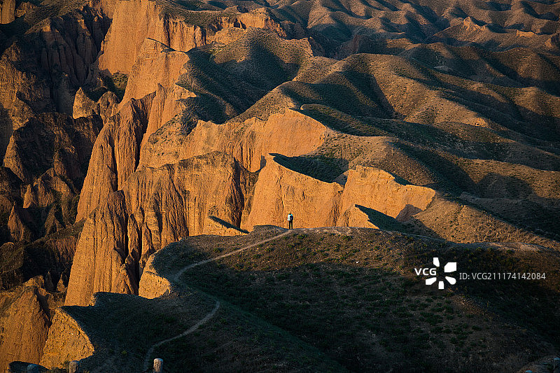 甘肃景泰黄河石林图片素材