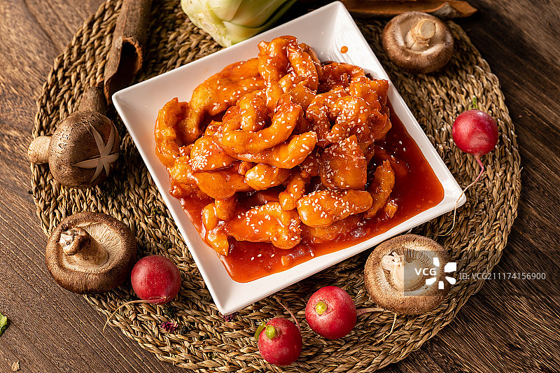 糖醋里脊图片素材