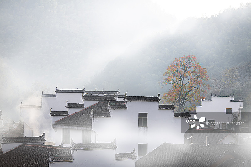 婺源山村风光图片素材