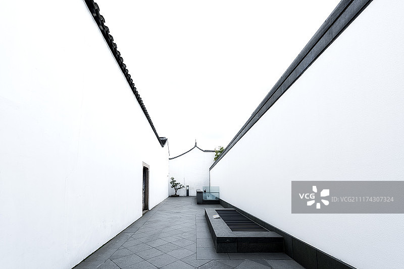 苏州博物馆·白墙黑瓦图片素材