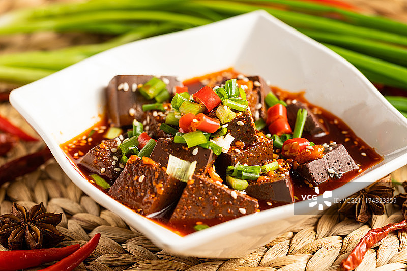 冒鸭血图片素材