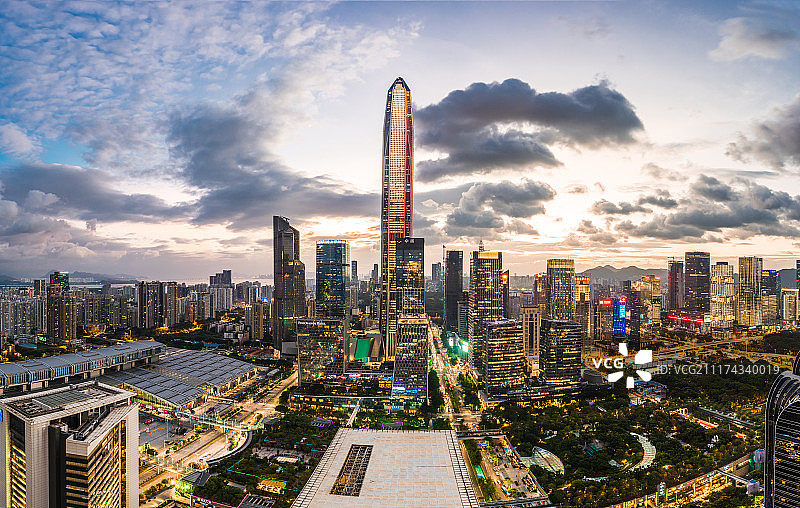 深圳都市风景图片素材