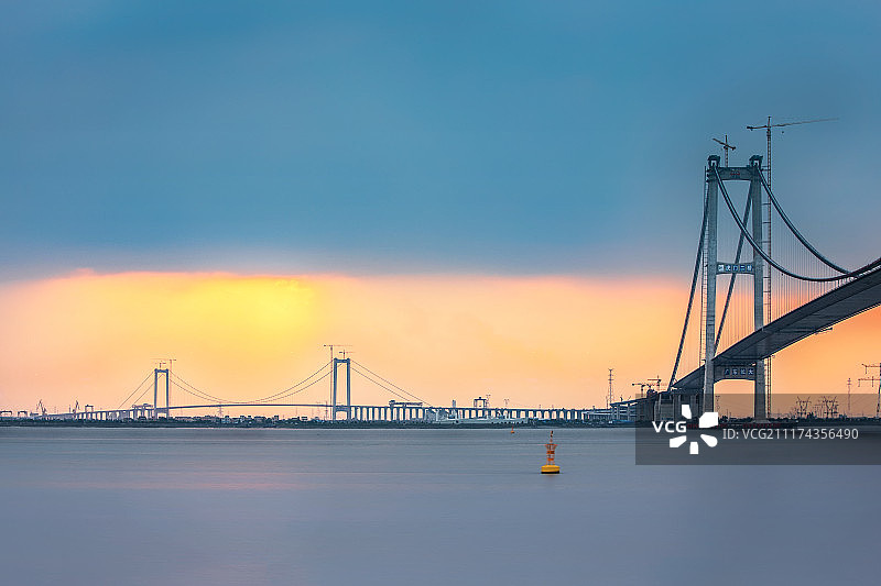 虎门二桥图片素材