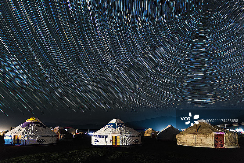 新疆草原风光图片素材