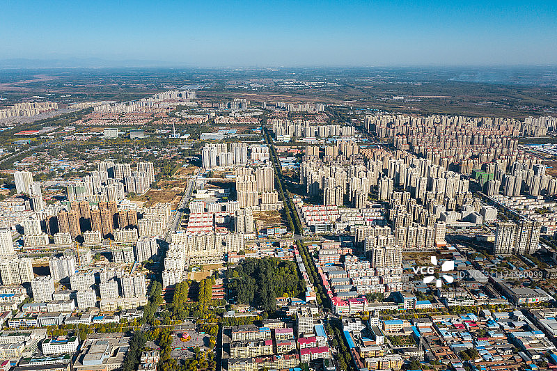 固安空港航拍图片素材