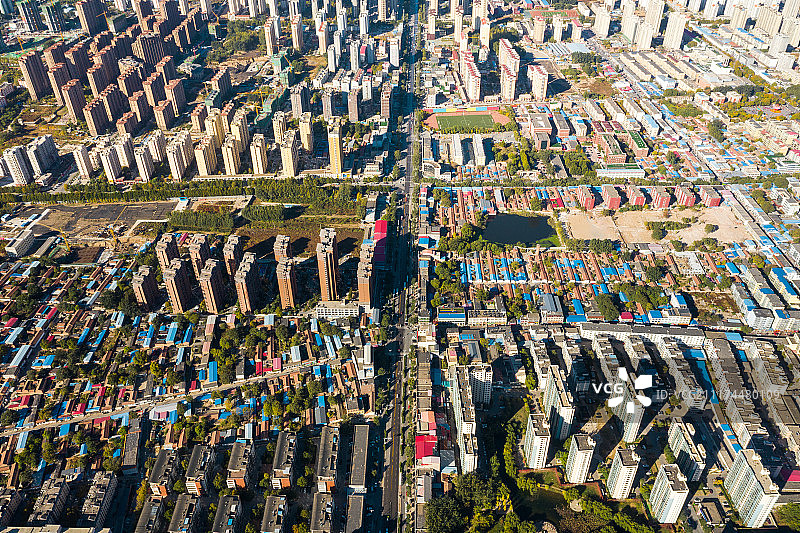 固安空港航拍图片素材