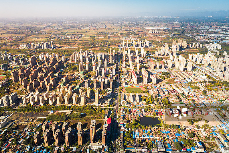 固安空港航拍图片素材