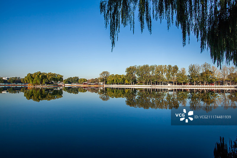 什刹海风光图片素材