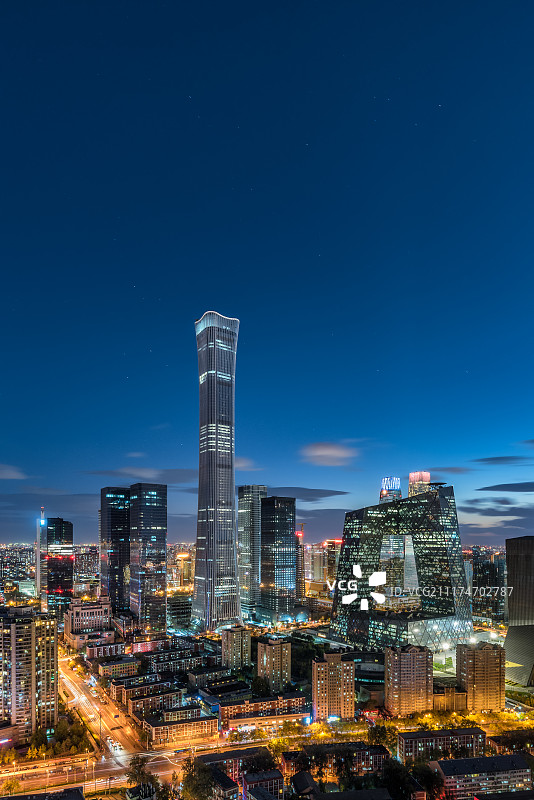 北京国贸CBD图片素材