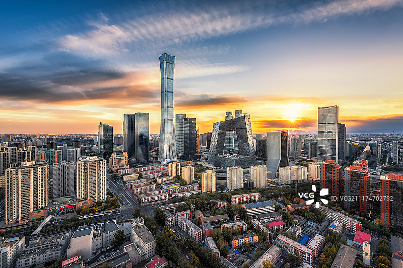 北京国贸CBD图片素材