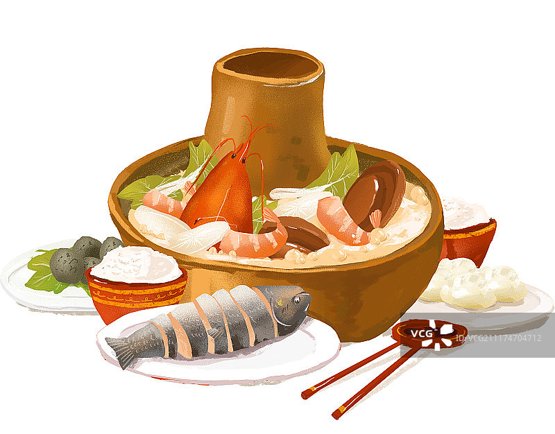 团圆饭图片素材