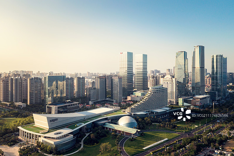 厦门会展CBD图片素材