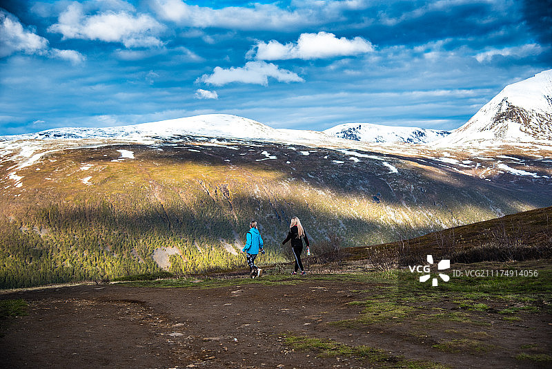 特罗姆瑟徒步时光图片素材