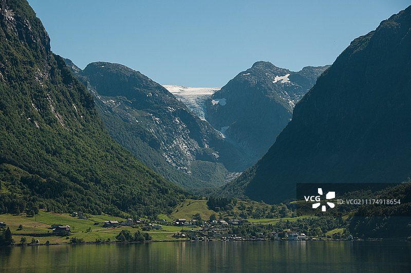 福尔格冰川图片素材