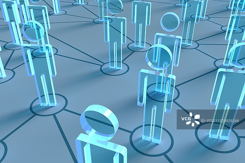 有机玻璃 人 团队 会议 链接 信息图片素材