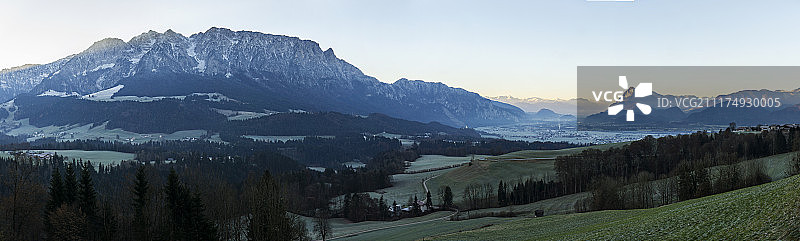 库夫施泰因全景图片素材