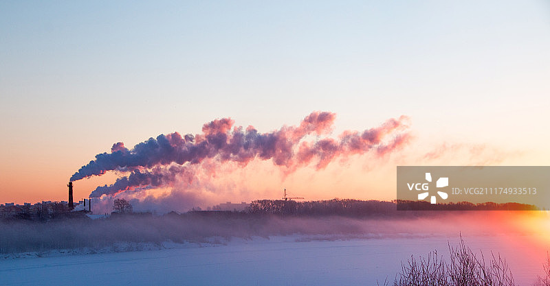 日落时的风景图片素材