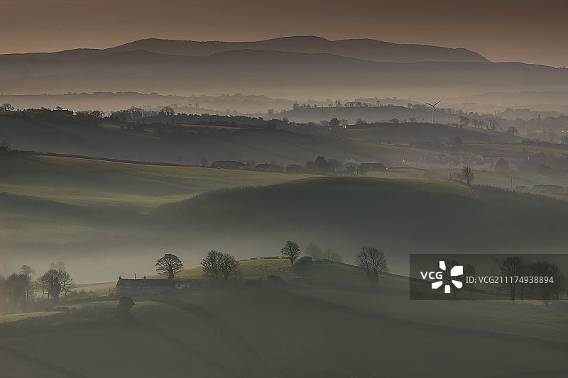 卢尔加纳雷的灯光图片素材