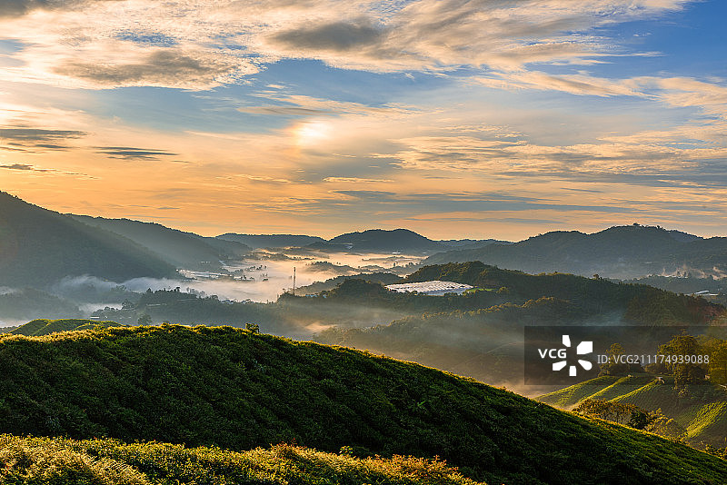 卡梅伦日出图片素材