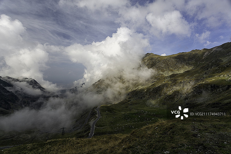 特兰斯法格拉山公路图片素材