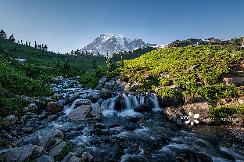 美国雷尼尔山国家公园图片素材