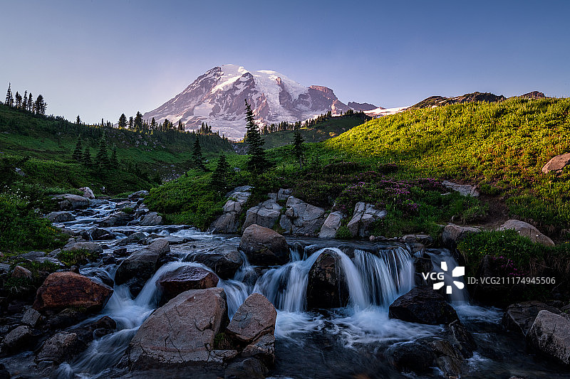 美国雷尼尔山国家公园图片素材