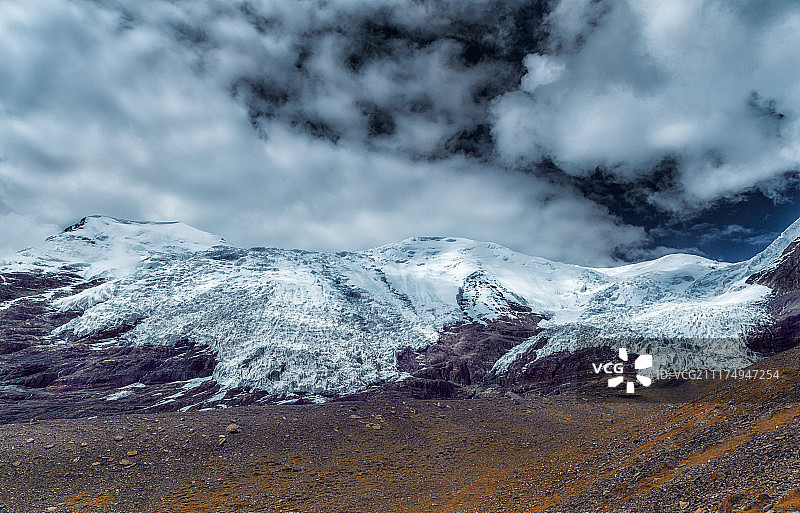 卡若拉冰川图片素材