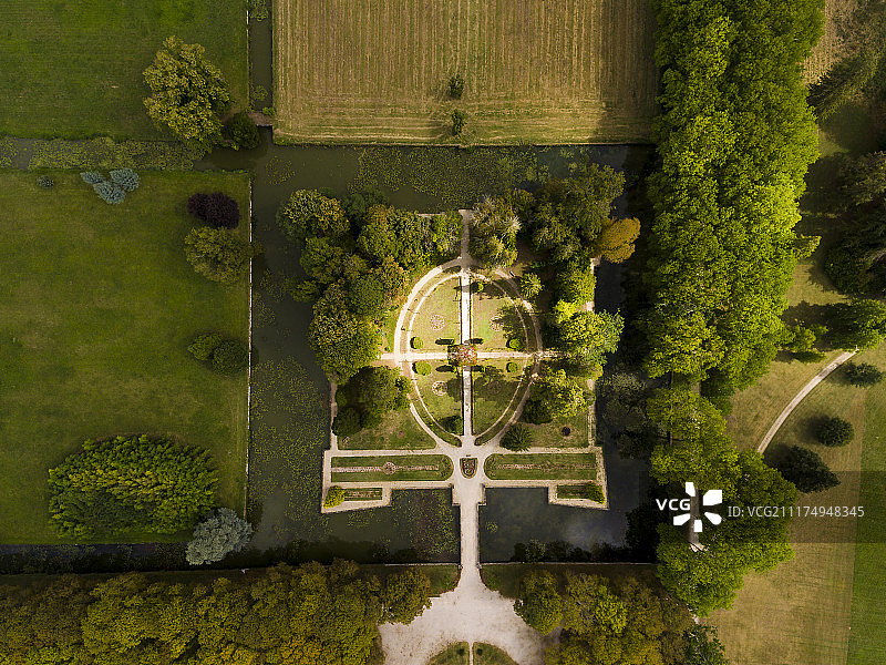 法国黎塞留花园图片素材