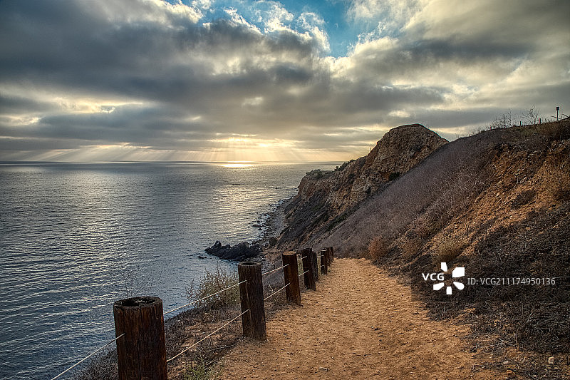 文森特角的光束图片素材