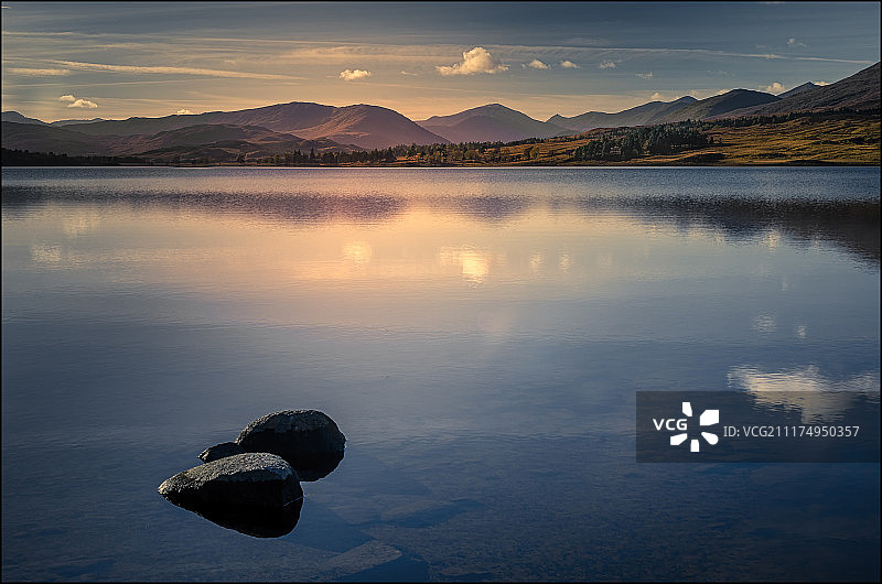 图拉湖风光图片素材