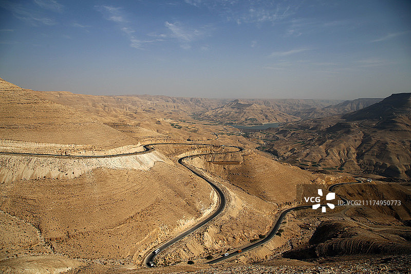 约旦国王之路图片素材