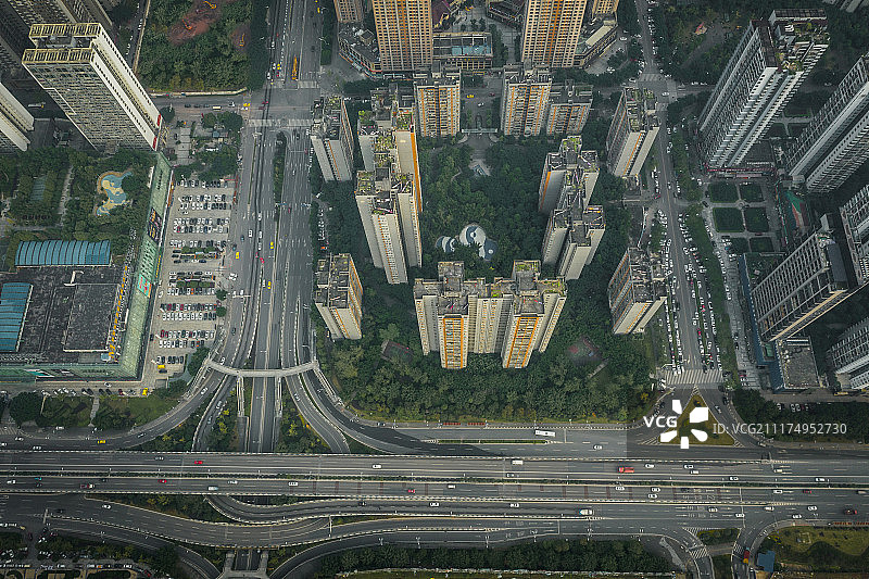 冉家坝航拍图片素材