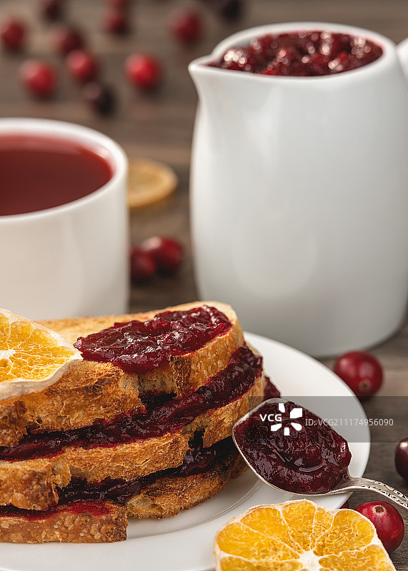 蔓越莓酱图片素材